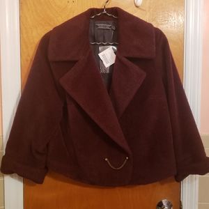 NWT Peruvian Connection Alpaca and Wool blend Esplanade jacket